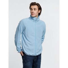 Куртка флисовая унисекс Fliska, голубая