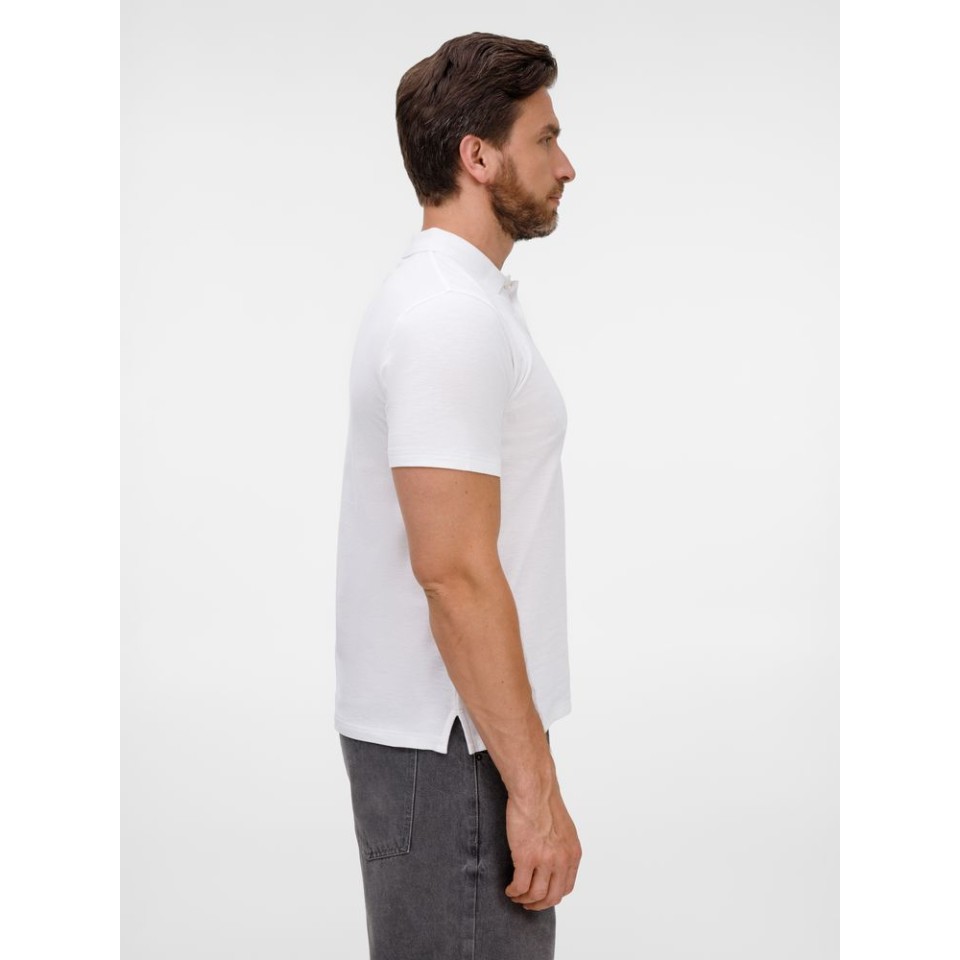 Рубашка поло унисекс Tervise, белая, размер M