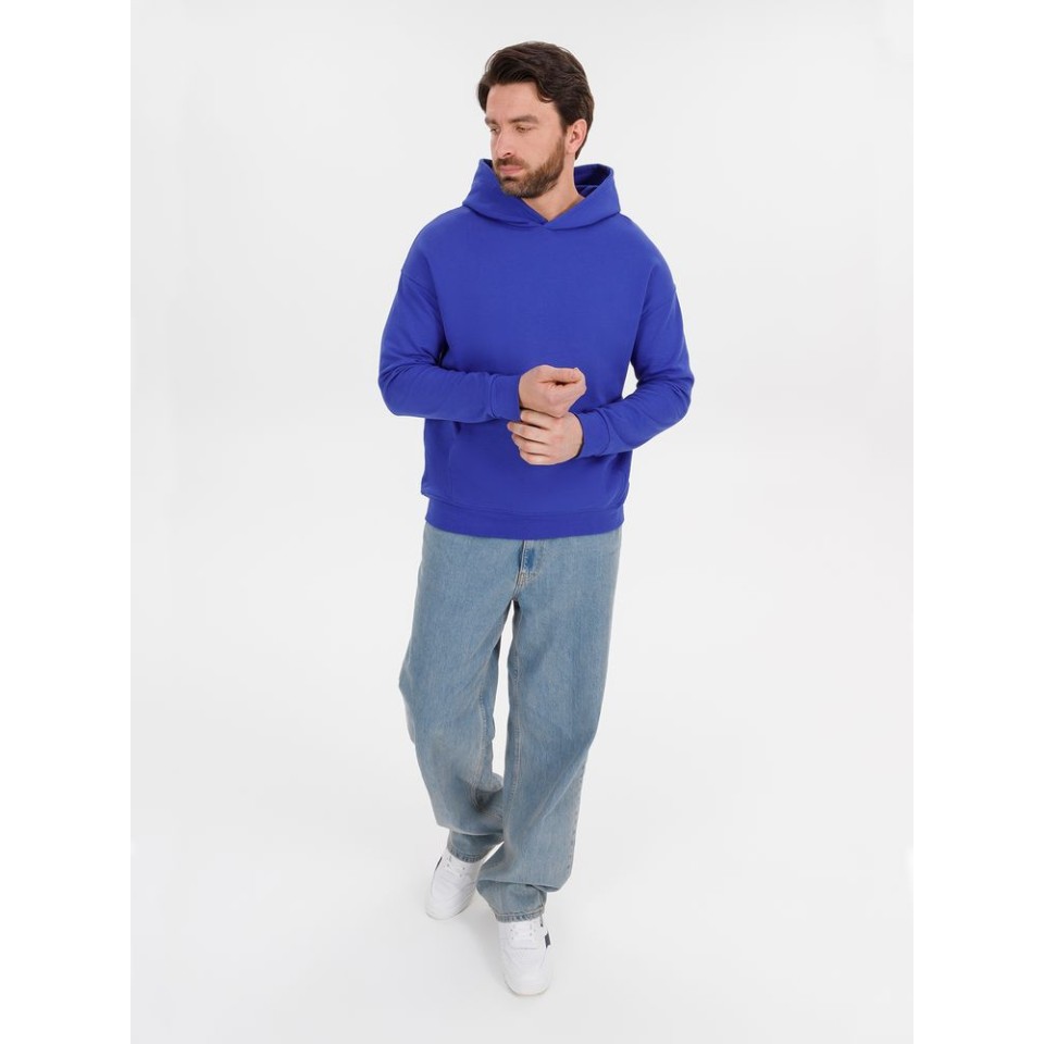 Худи оверсайз унисекс Outshine, ярко-синее, размер XS/S