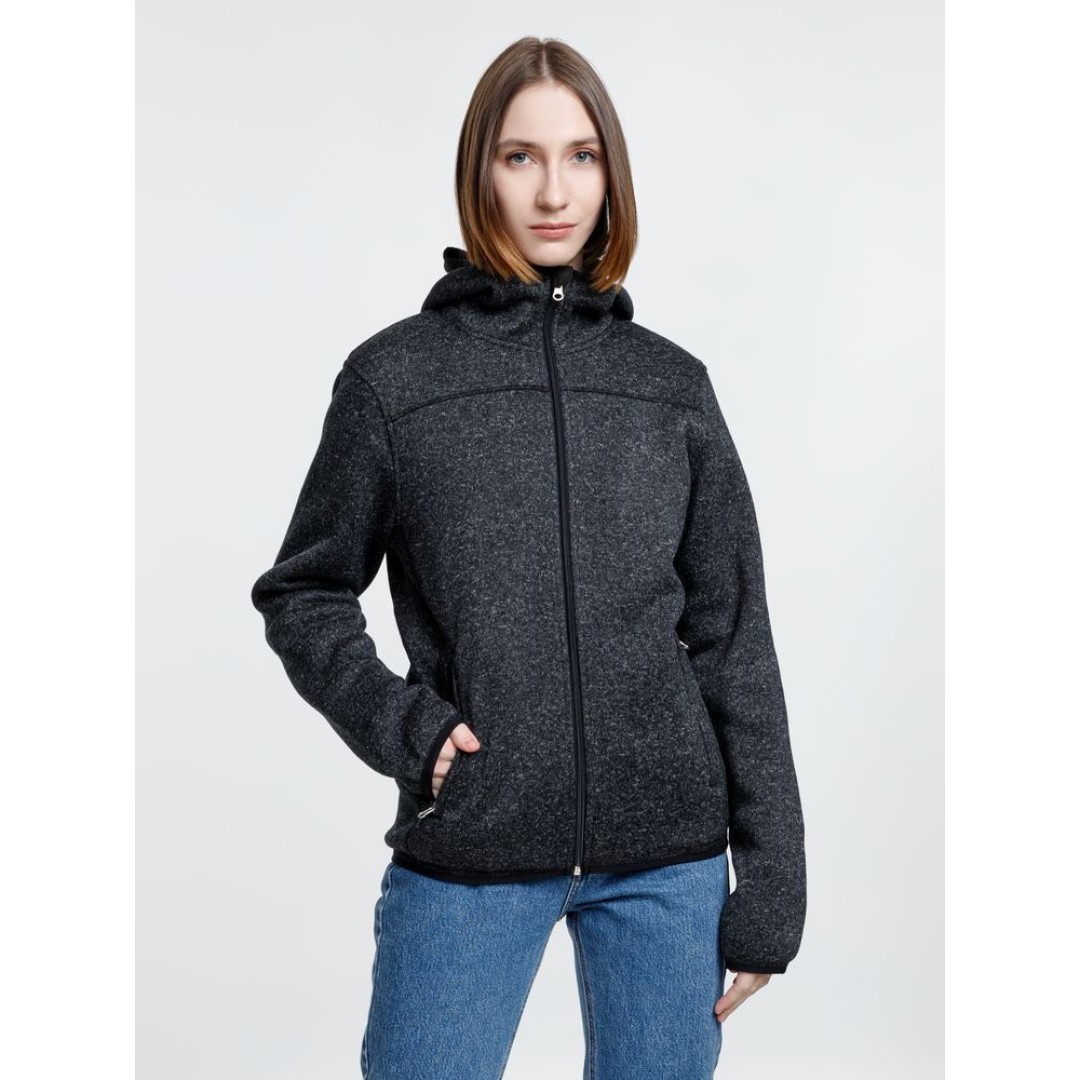 Куртка с капюшоном унисекс Gotland, черная, размер S