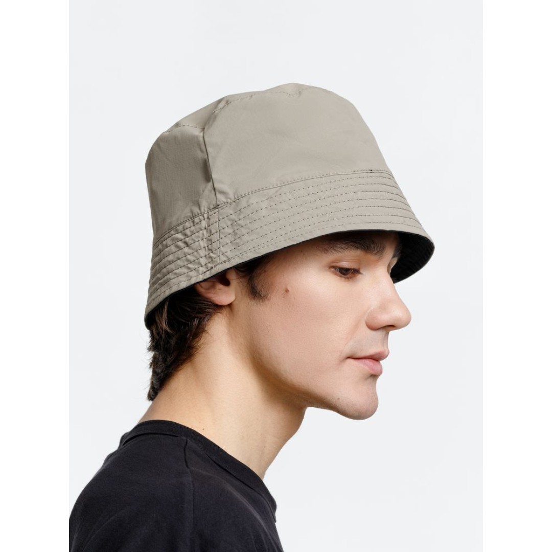 Панама Nylon двусторонняя, черная с хаки, размер S/M