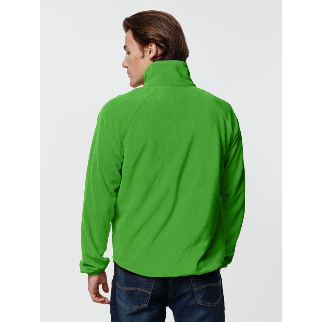 Куртка флисовая унисекс Fliska, зеленое яблоко, размер XS/S