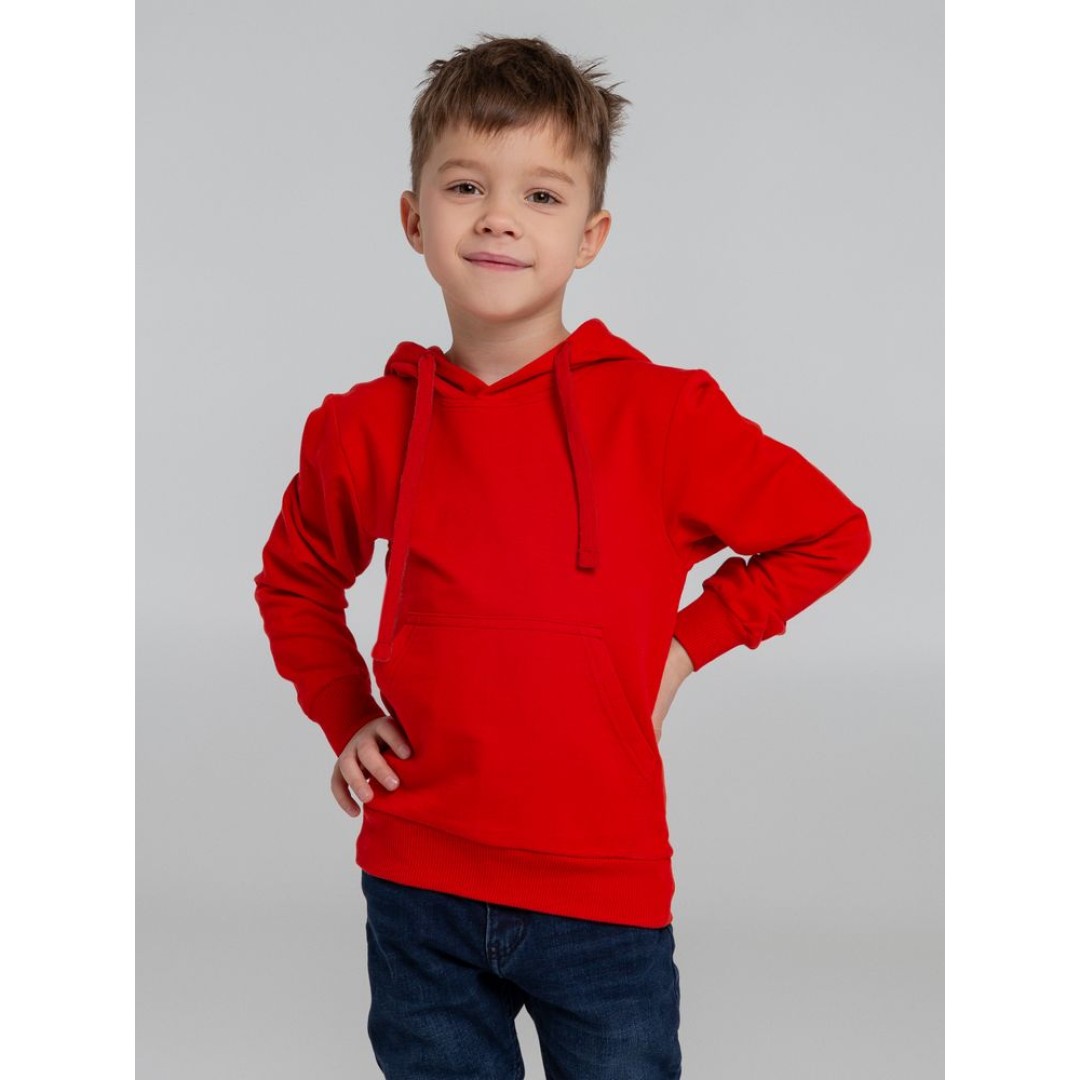 Худи детское Kirenga Kids 2.0, красное, 6 лет