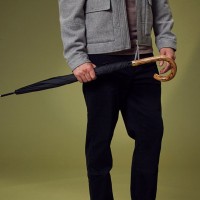 Зонт-трость Commissioner, черный