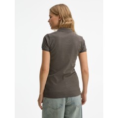 Рубашка поло женская Brandy Women темно-серый с белым, L