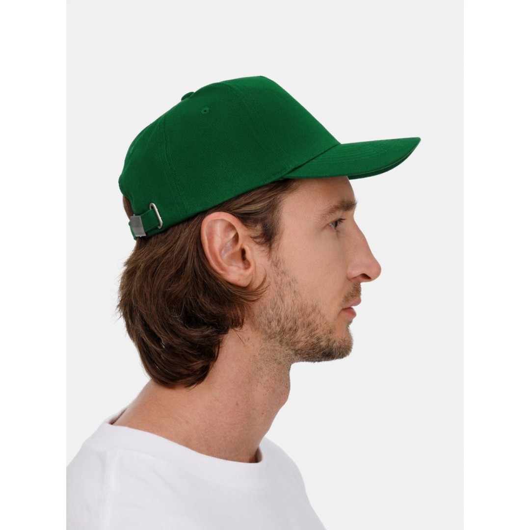 Бейсболка Long Beach, темно-зеленая
