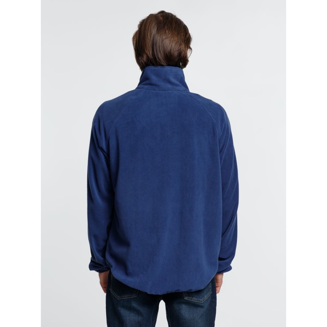 Куртка флисовая унисекс Fliska, темно-синяя