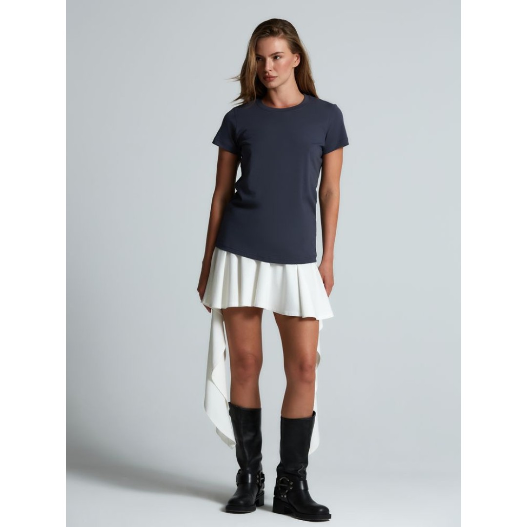 Футболка женская T-bolka Lady, темно-серая (графит), размер S