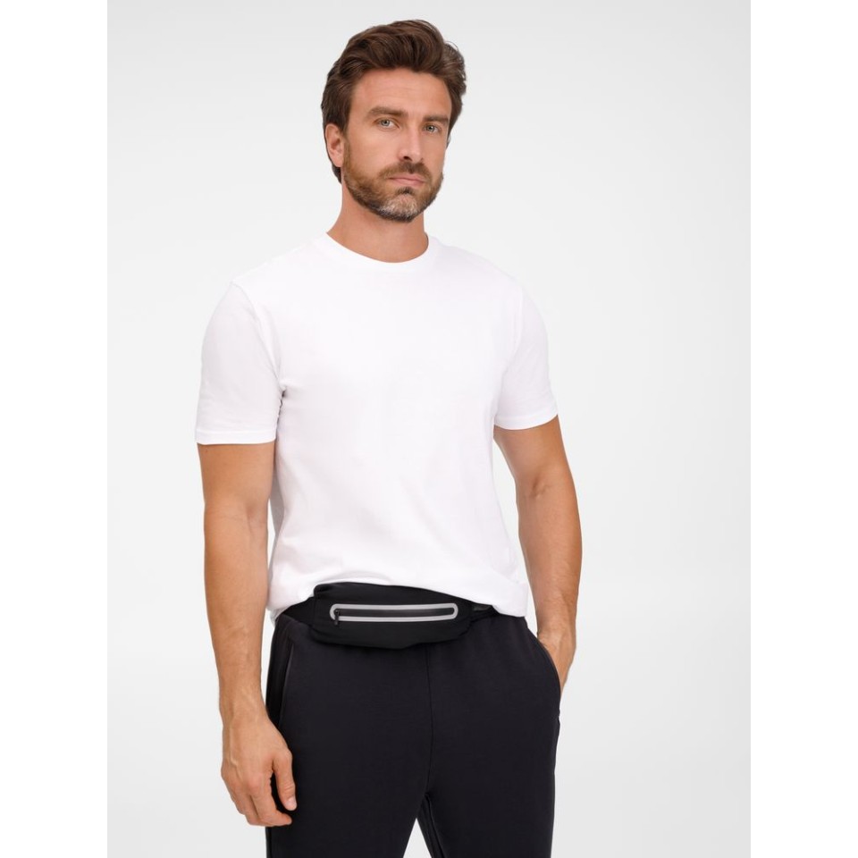 Спортивная поясная сумка Springa, черная