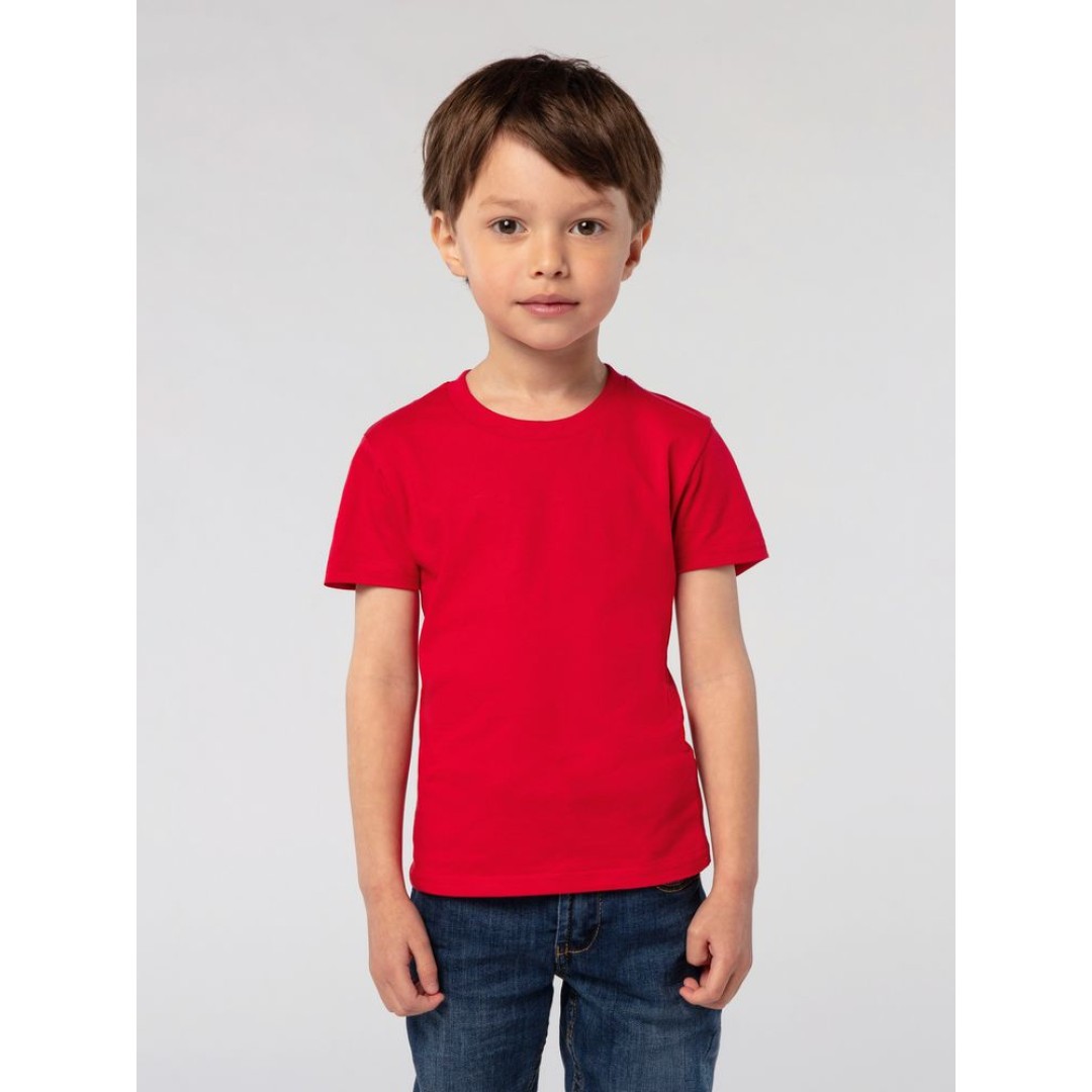 Футболка детская Pioneer Kids, оранжевая, на рост 106-116 см (6 лет)