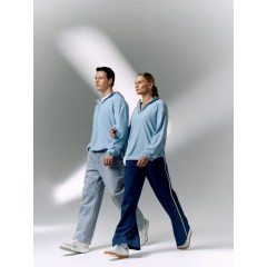 Анорак флисовый унисекс Fliska, голубой