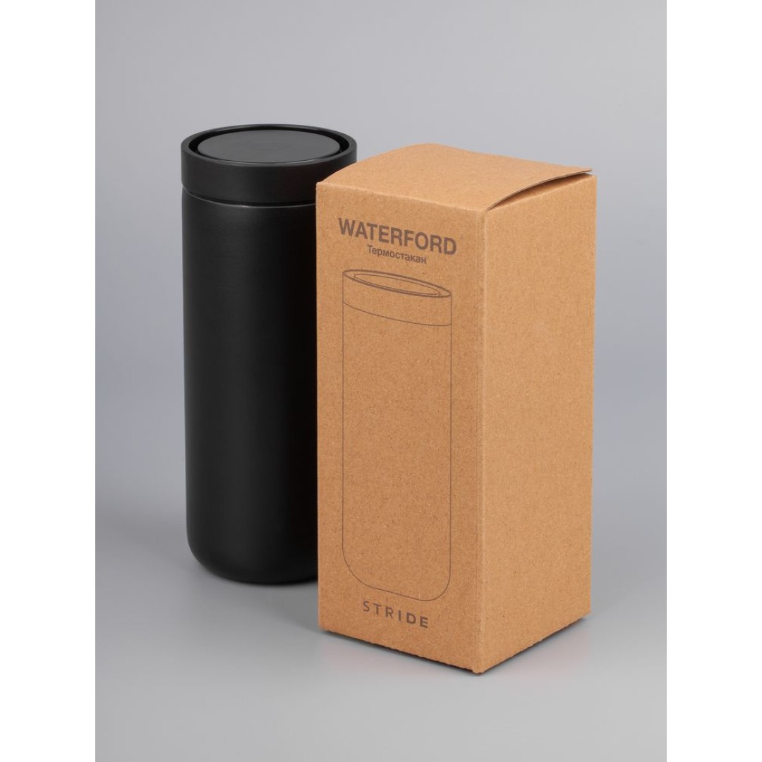 Термостакан Waterford, черный