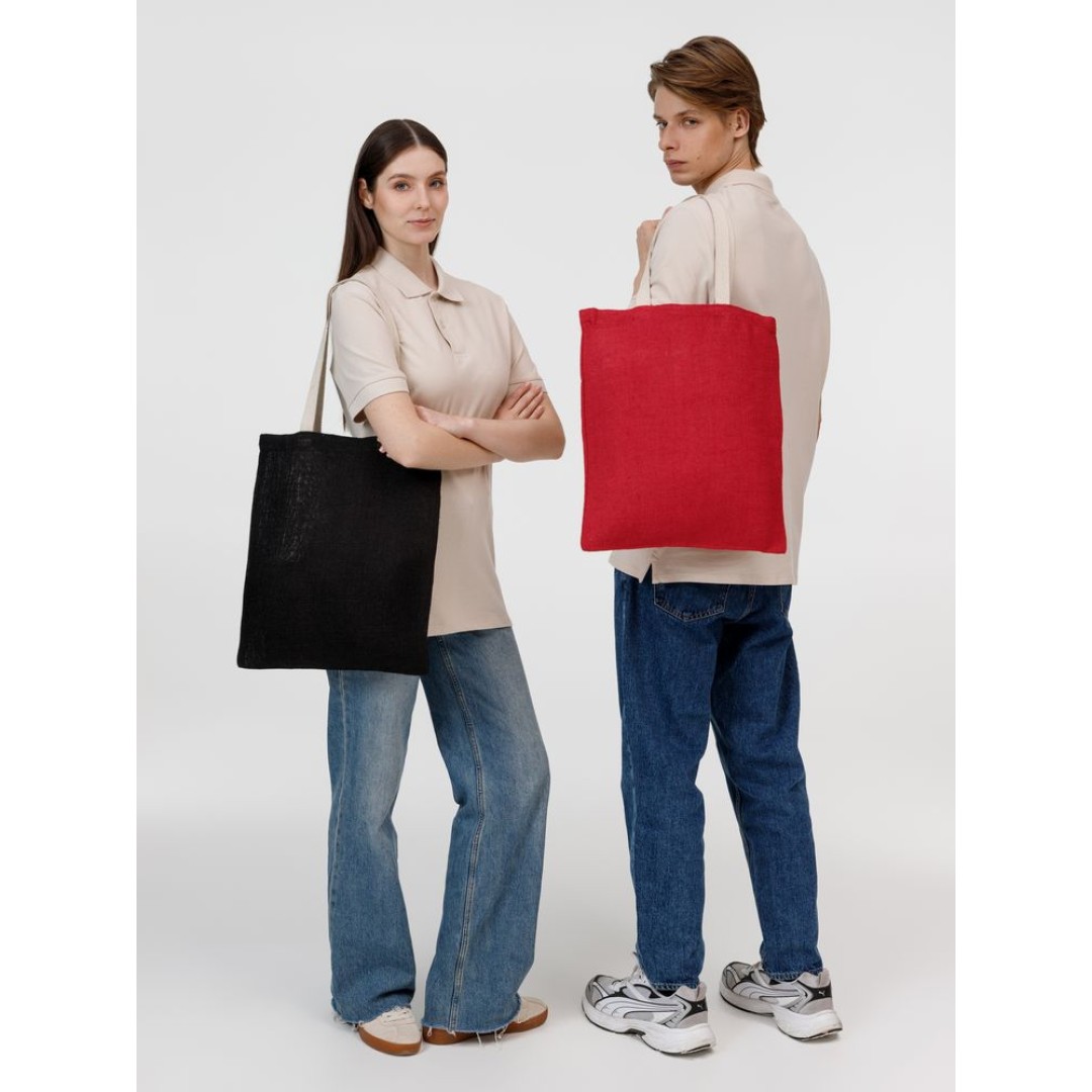 Холщовая сумка на плечо Juhu, красная