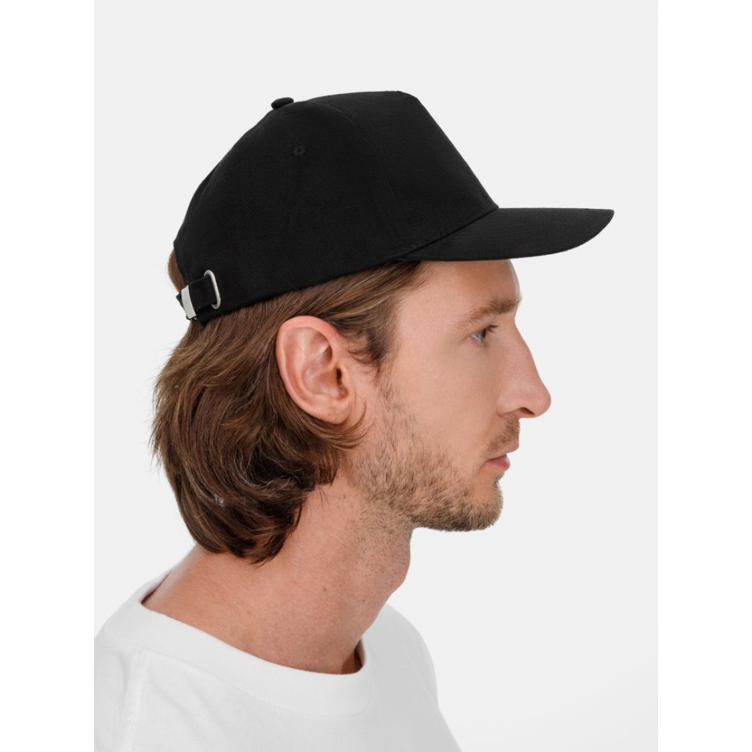 Бейсболка Long Beach, черная