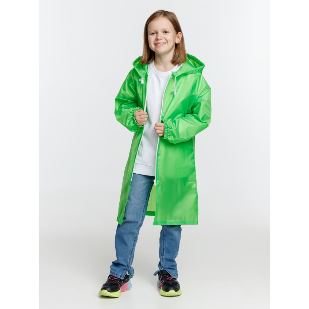 Дождевик детский Rainman Kids, зеленое яблоко, 7-9 лет