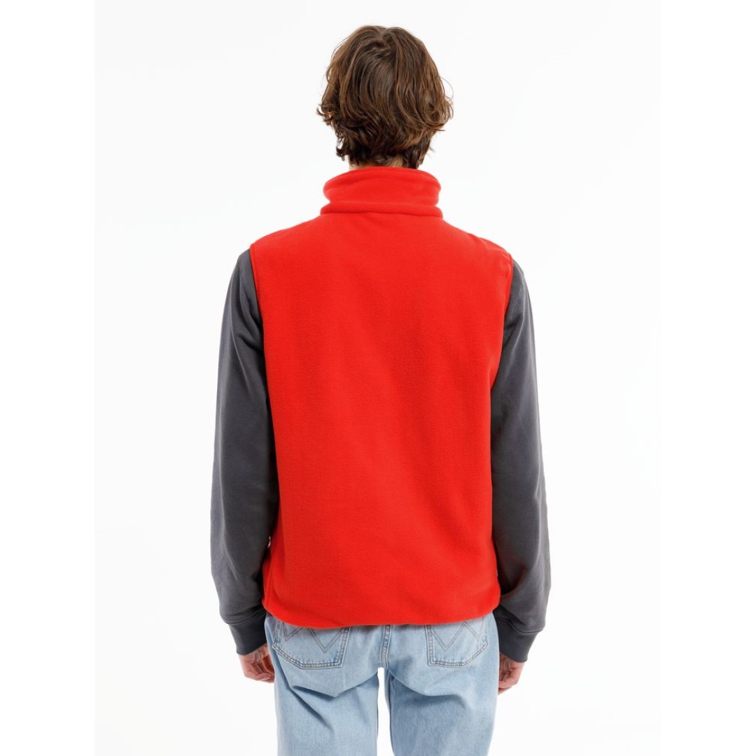Жилет флисовый унисекс Nesse, красный, размер XS/S