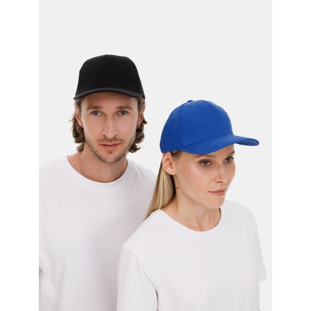 Бейсболка Long Beach, черная