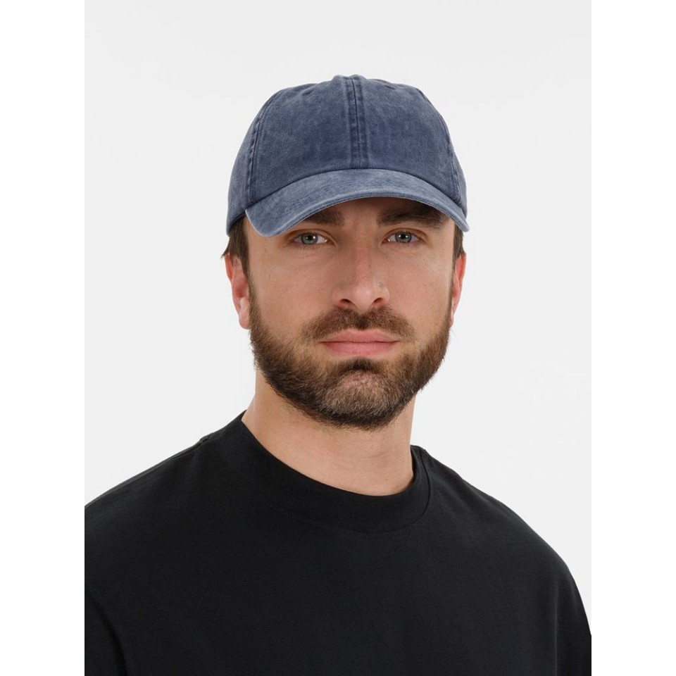 Бейсболка Berwi, темно-синяя