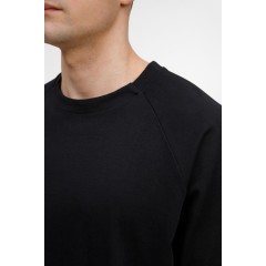 Футболка оверсайз унисекс Avenu, черная, размер XS/S