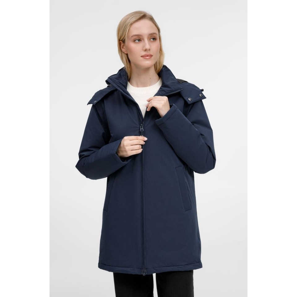 Куртка-парка унисекс Sfera, темно-синяя, размер S