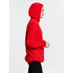 Анорак флисовый унисекс Fliska, красный, размер XS/S