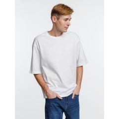 Футболка оверсайз унисекс Base Space, белая