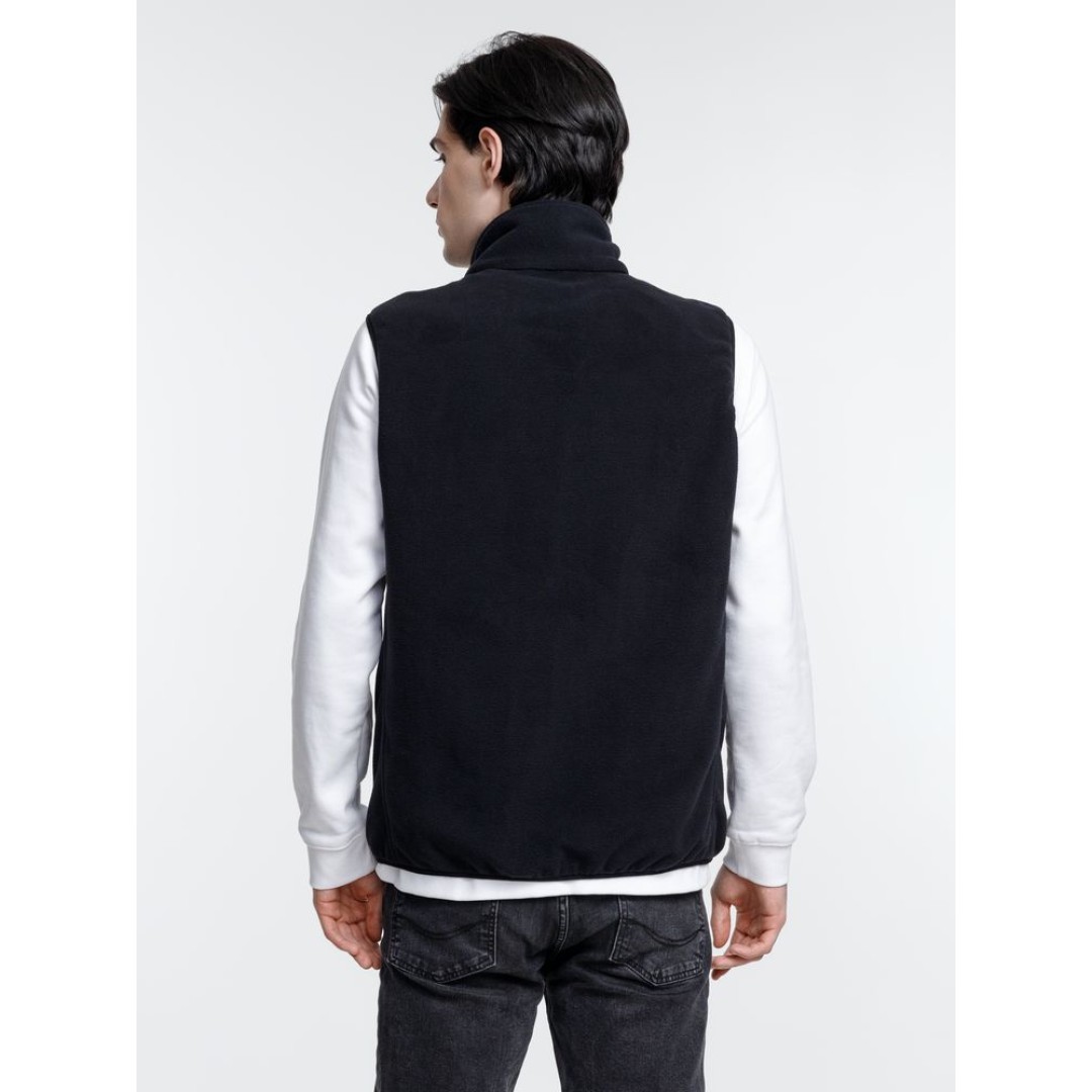 Жилет флисовый унисекс Nesse, черный, размер XS/S