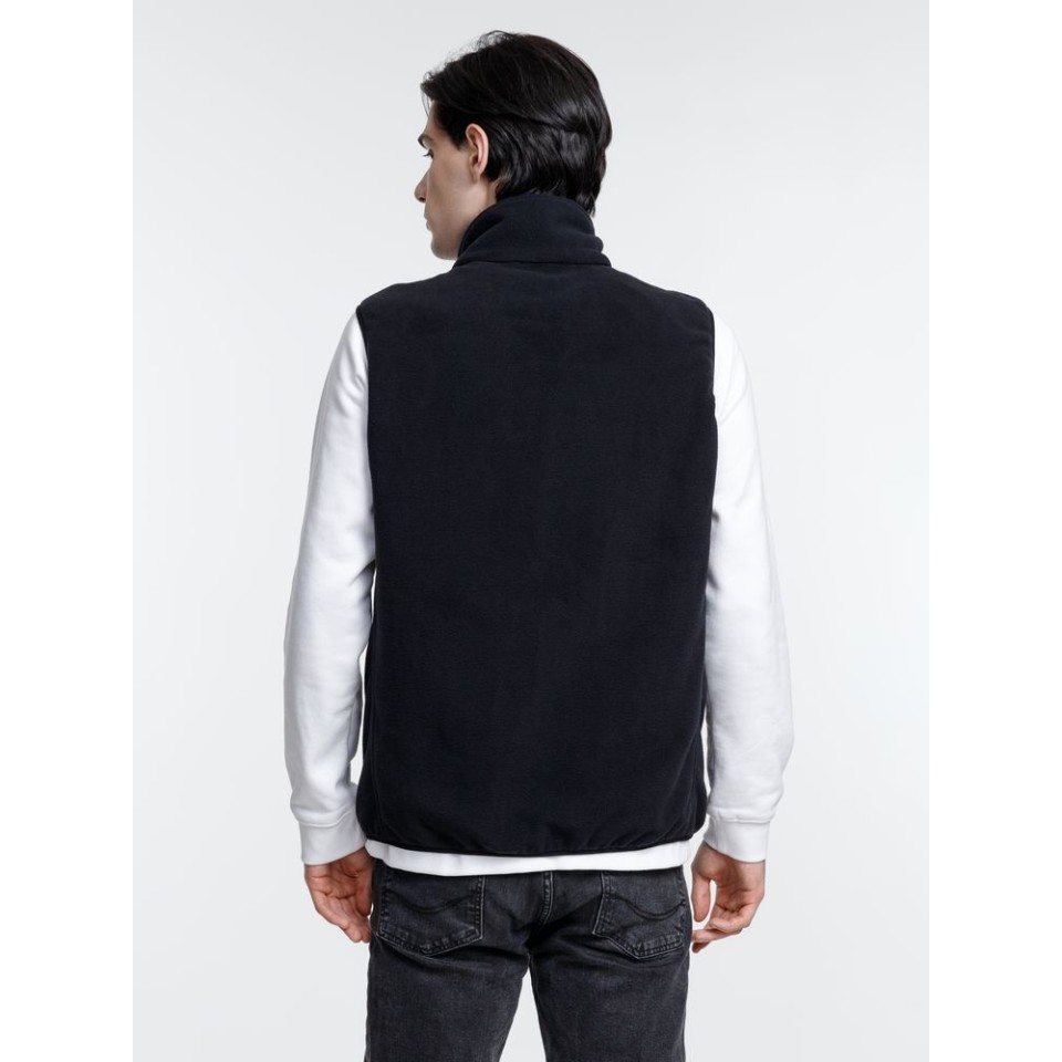 Жилет флисовый унисекс Nesse, черный, размер XS/S