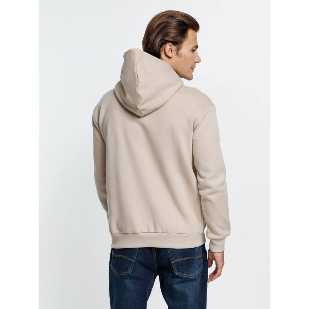 Толстовка с капюшоном Kirenga Heavy, бежевая, размер XS