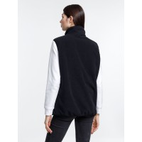 Жилет флисовый унисекс Nesse, черный, размер XS/S