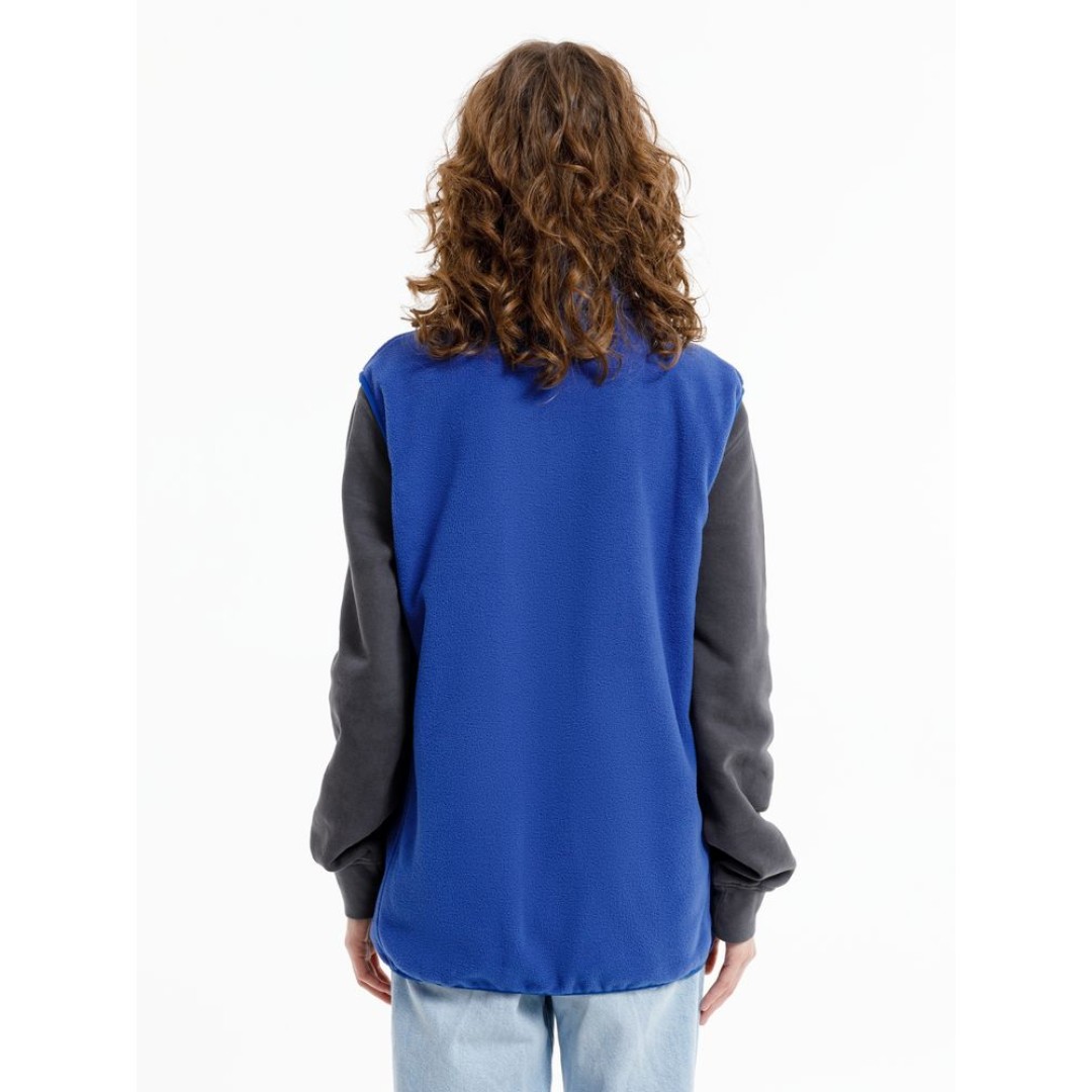 Жилет флисовый унисекс Nesse, синий, размер XS/S