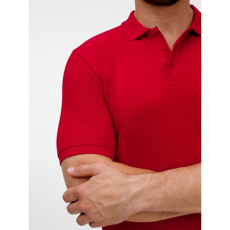 Рубашка поло унисекс Upswing, красная, размер S