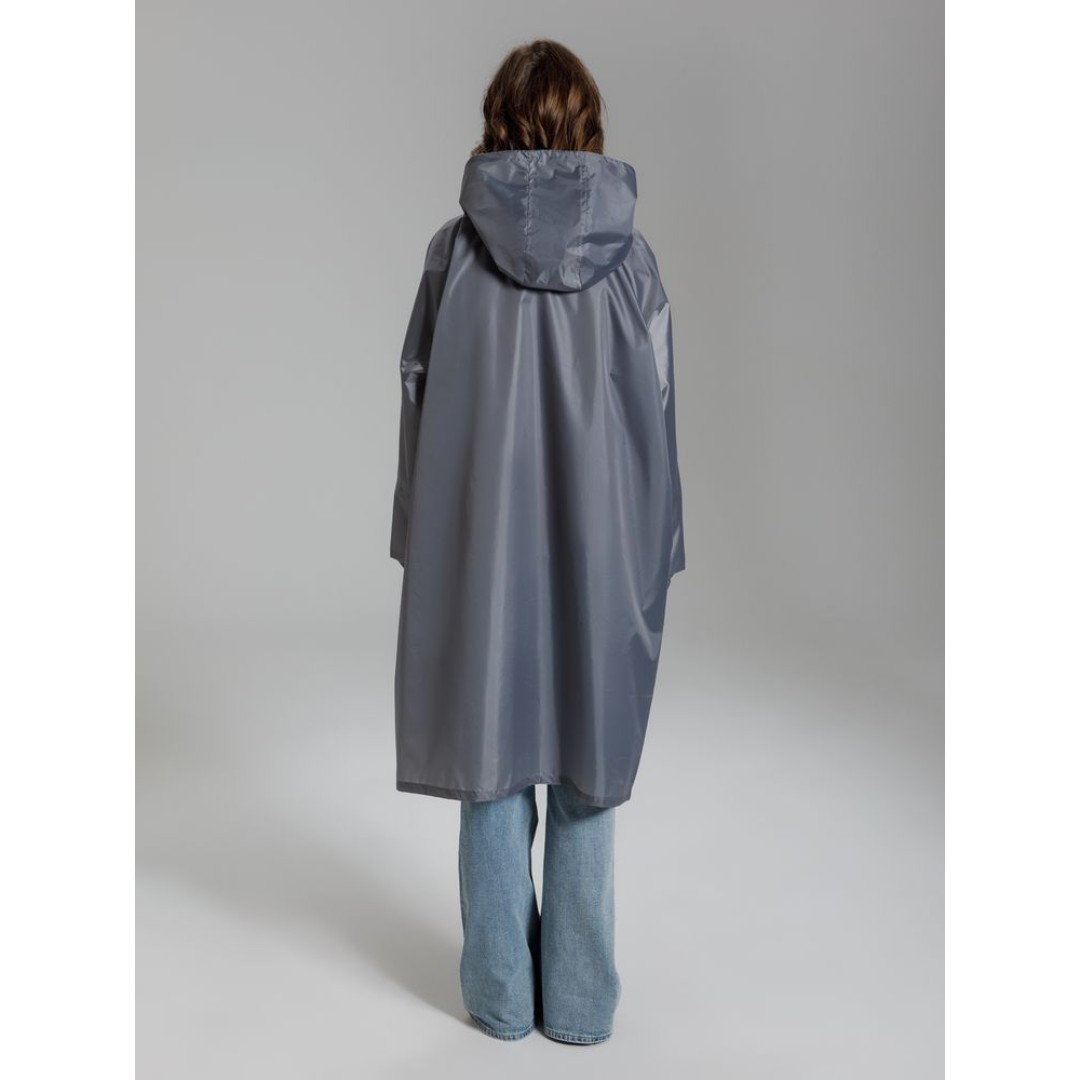 Дождевик-анорак Alatau, серый, единый размер