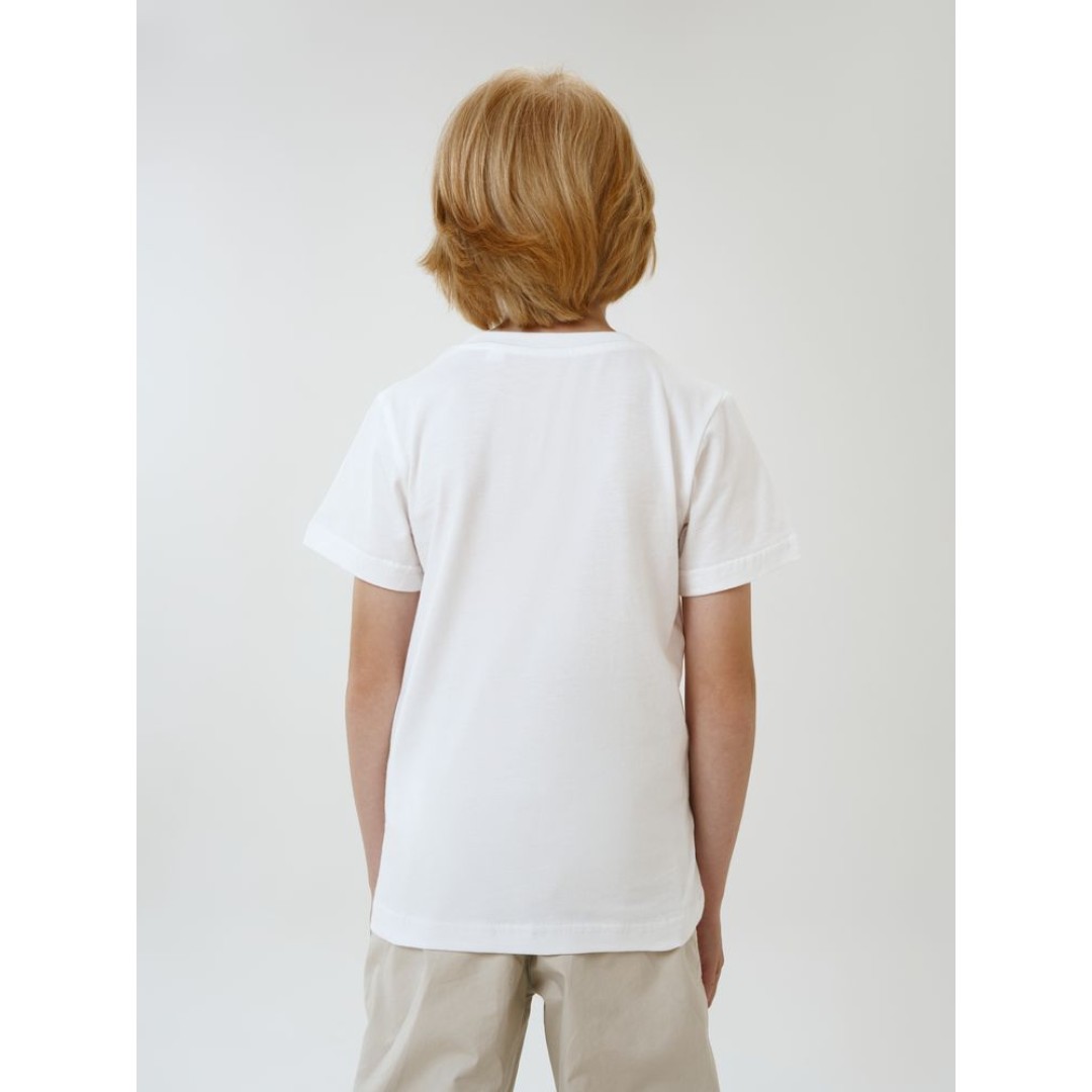 Футболка детская T-Bolka Kids, белая (белоснежная), 6 лет