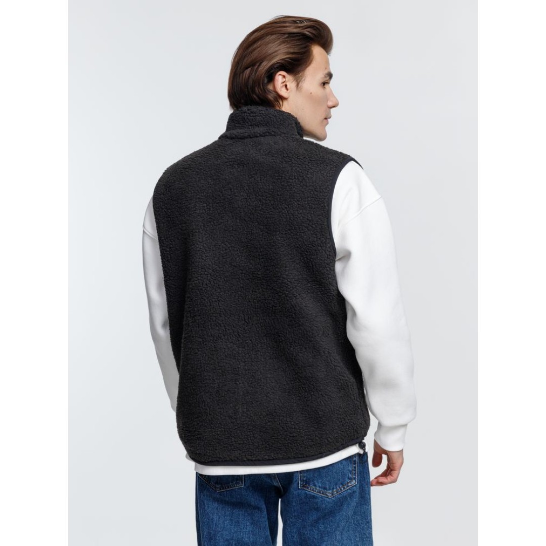 Жилет унисекс Fury BW, темно-серый (графит), размер XXL