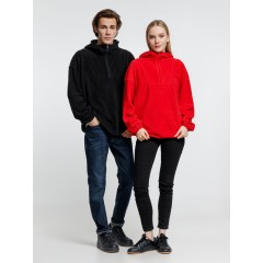 Анорак флисовый унисекс Fliska, черный