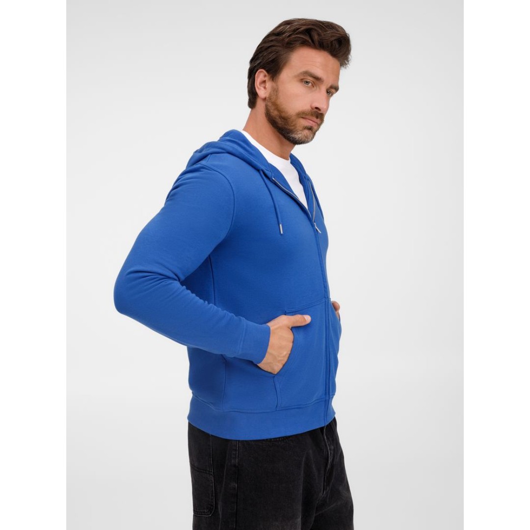 Толстовка унисекс Calipso, ярко-синяя (royal), размер M