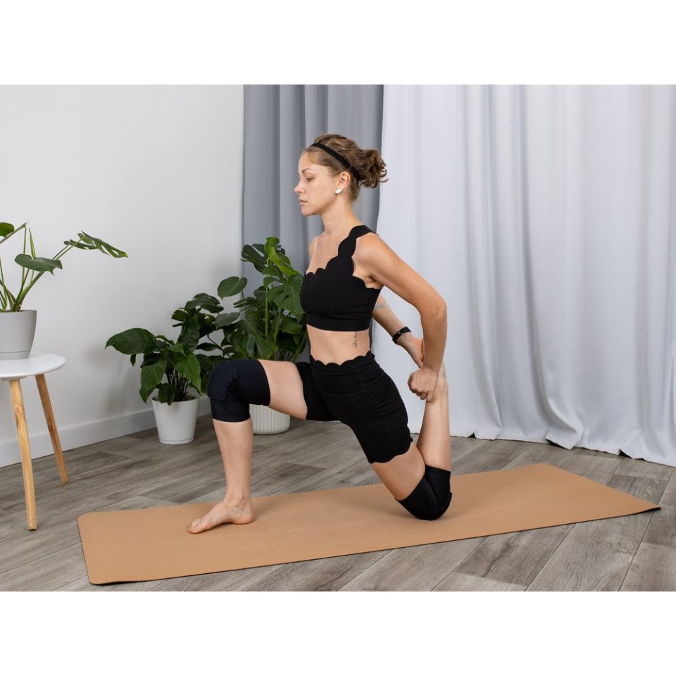 Наколенник защитный Stod, черный, размер S/M