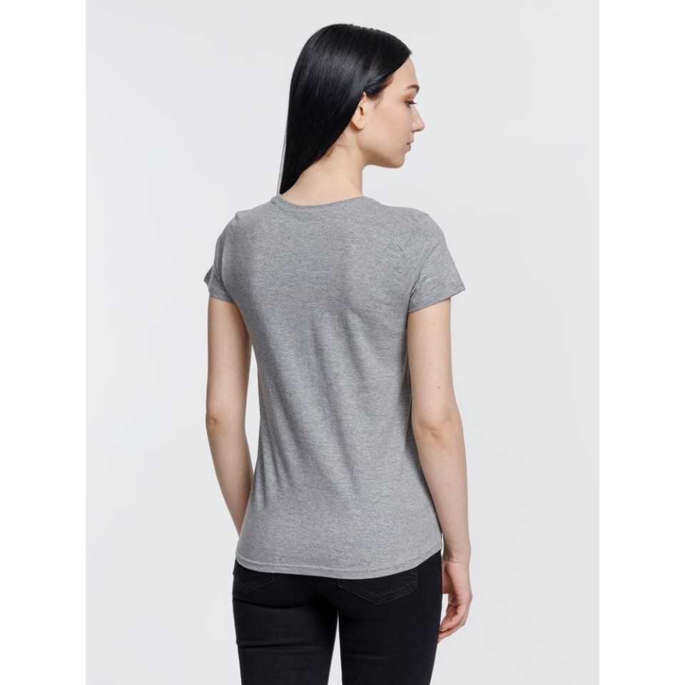 Футболка женская Pioneer Women, серый меланж, S