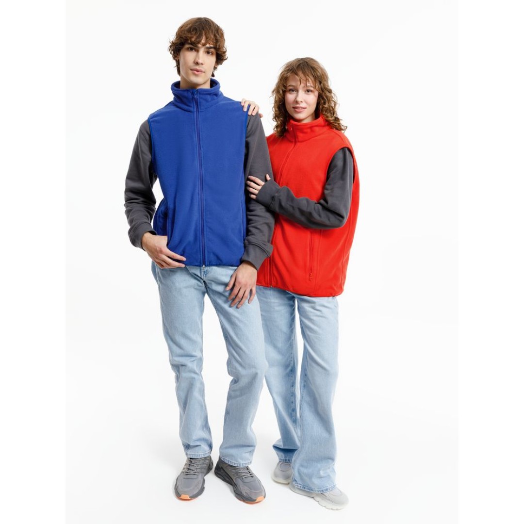 Жилет флисовый унисекс Nesse, красный, размер XS/S