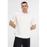 Футболка оверсайз унисекс Sinkopa, молочно-белая, размер XL/XXL