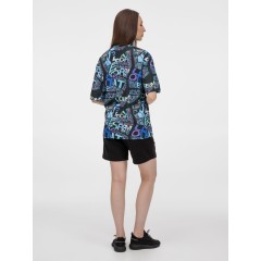 Футболка из бифлекса Morfiss с полной запечаткой на заказ, размер XS/S