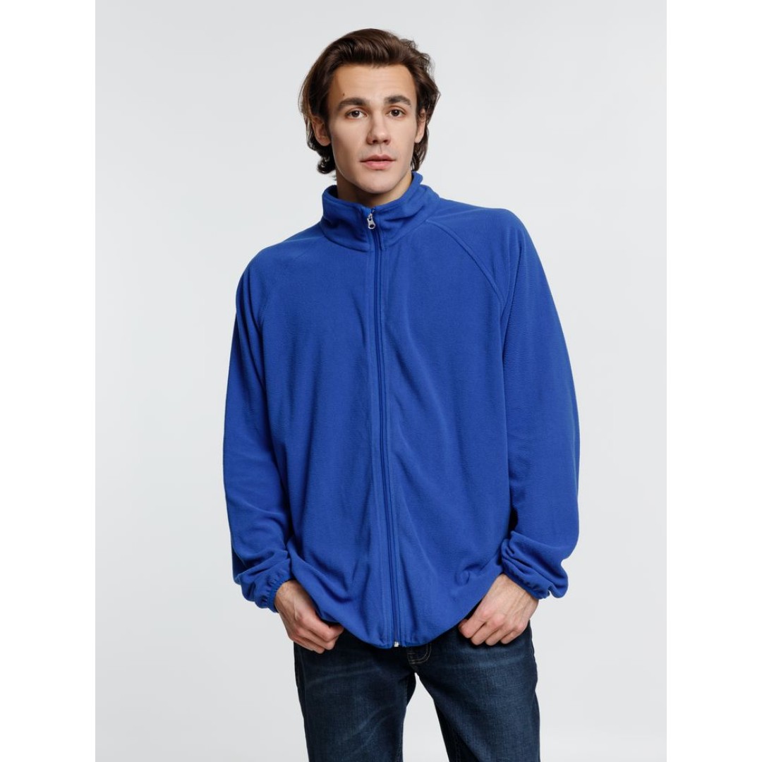 Куртка флисовая унисекс Fliska, ярко-синяя