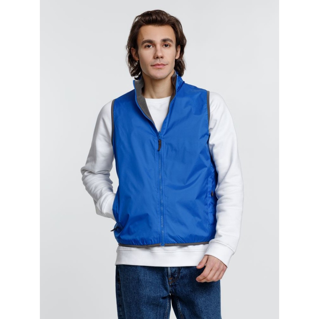 Жилет двусторонний Winner, ярко-синий, XXL