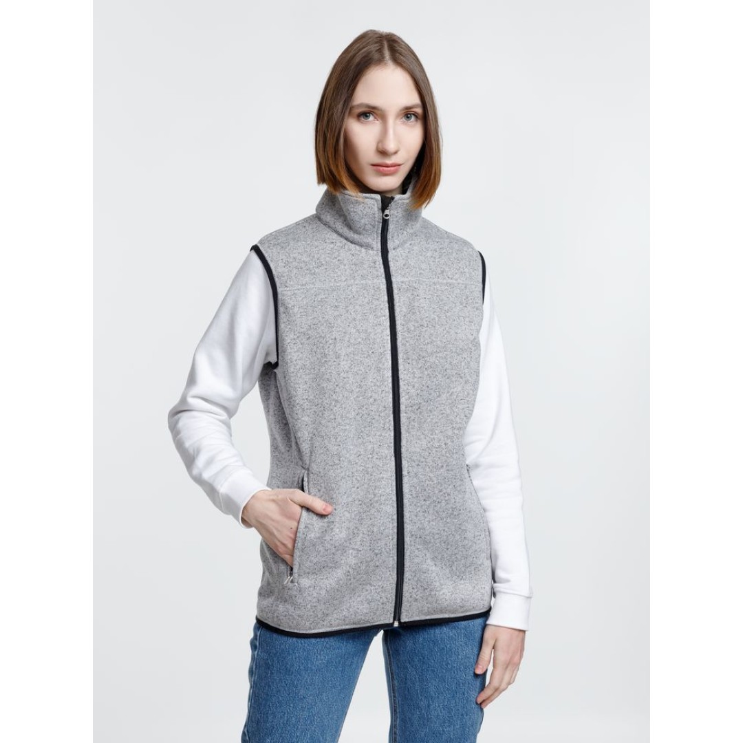 Жилет унисекс Gotland, серый, размер S