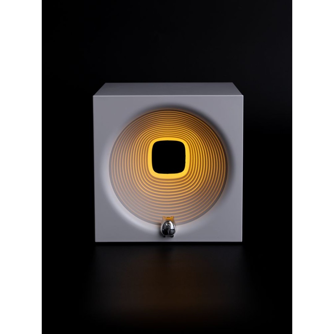 Bluetooth-колонка с подсветкой Volumetric, белая