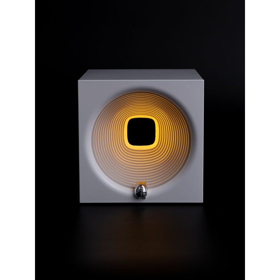 Bluetooth-колонка с подсветкой Volumetric, белая