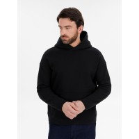 Худи оверсайз унисекс Snuggie, черное, размер M/L