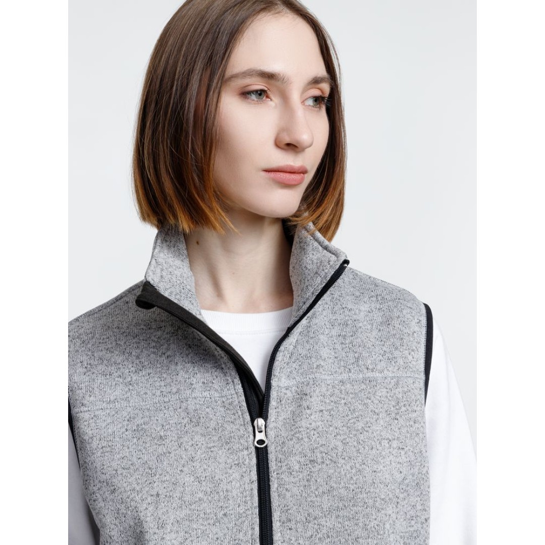 Жилет унисекс Gotland, серый, размер S