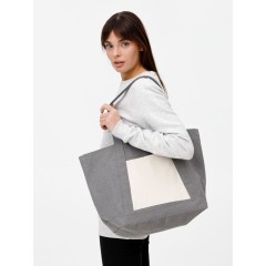 Шопер Shophop, серый с неокрашенным